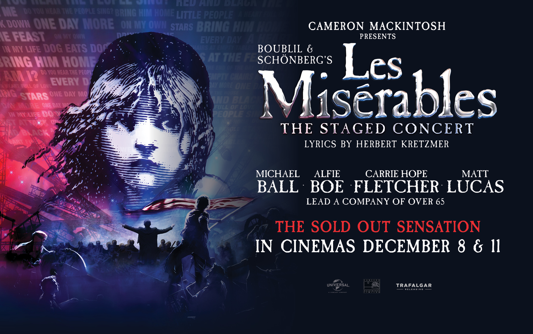 Press Release Les Miserables The Staged Concert Rocks Us Cinemas For Two Nights Only